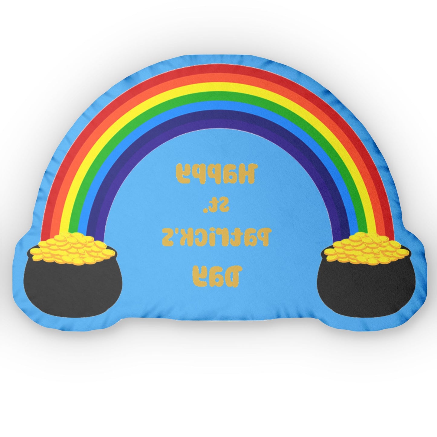 Pot of Gold and Rainbow (Blue)