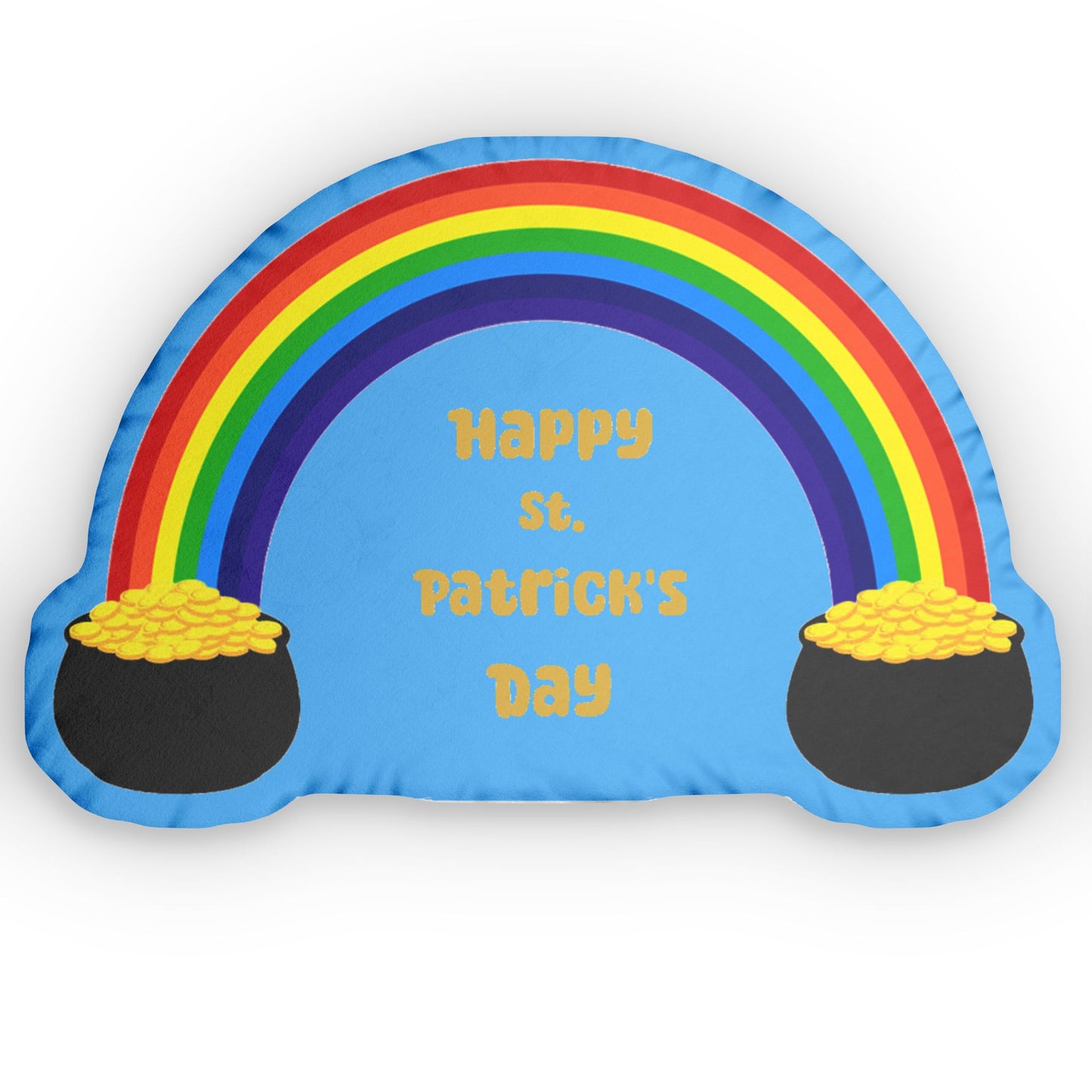 Pot of Gold and Rainbow (Blue)