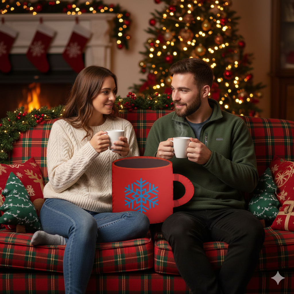 Red Cocoa Mug