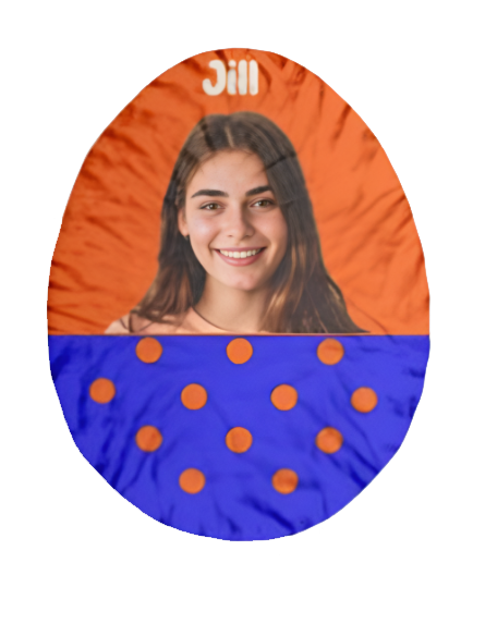 Polkadot U Egg (No Top)