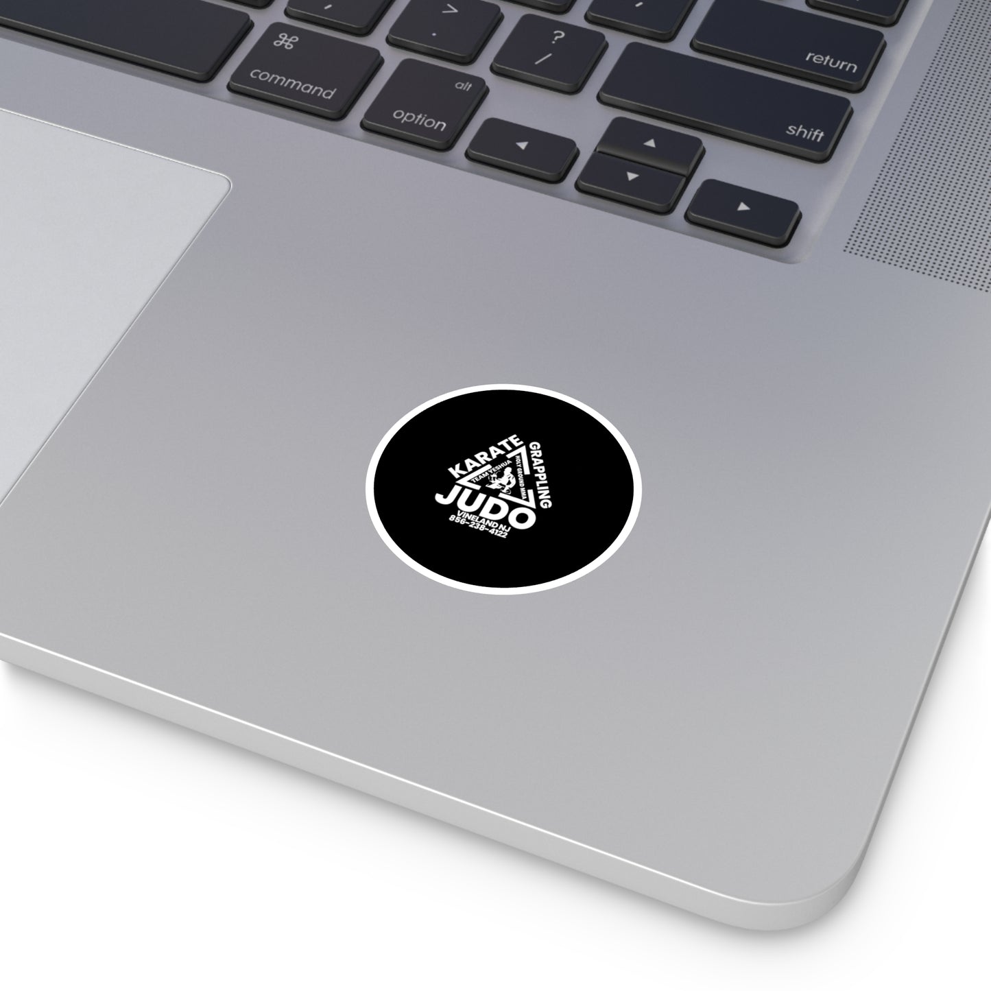 Black and White Holy Ground Stickers