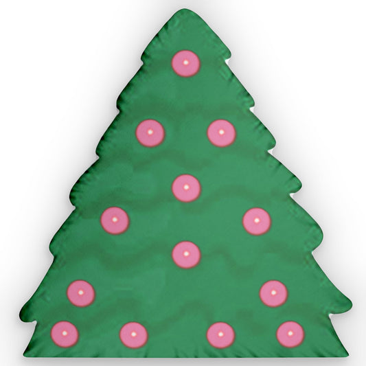 Christmas Tree with Pink Ornamnents