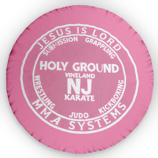 Pink Holy Ground Pillow