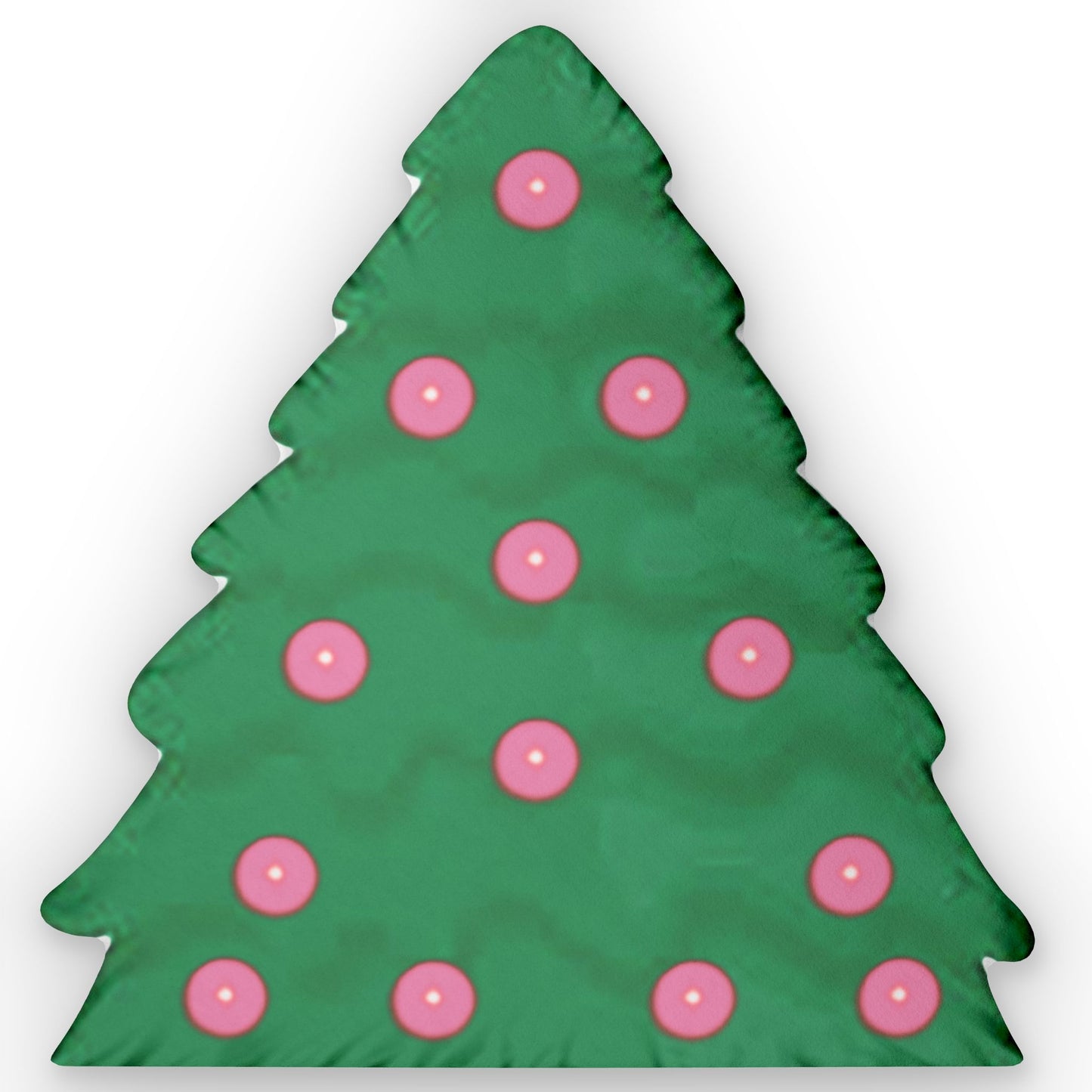 Christmas Tree with Pink Ornamnents