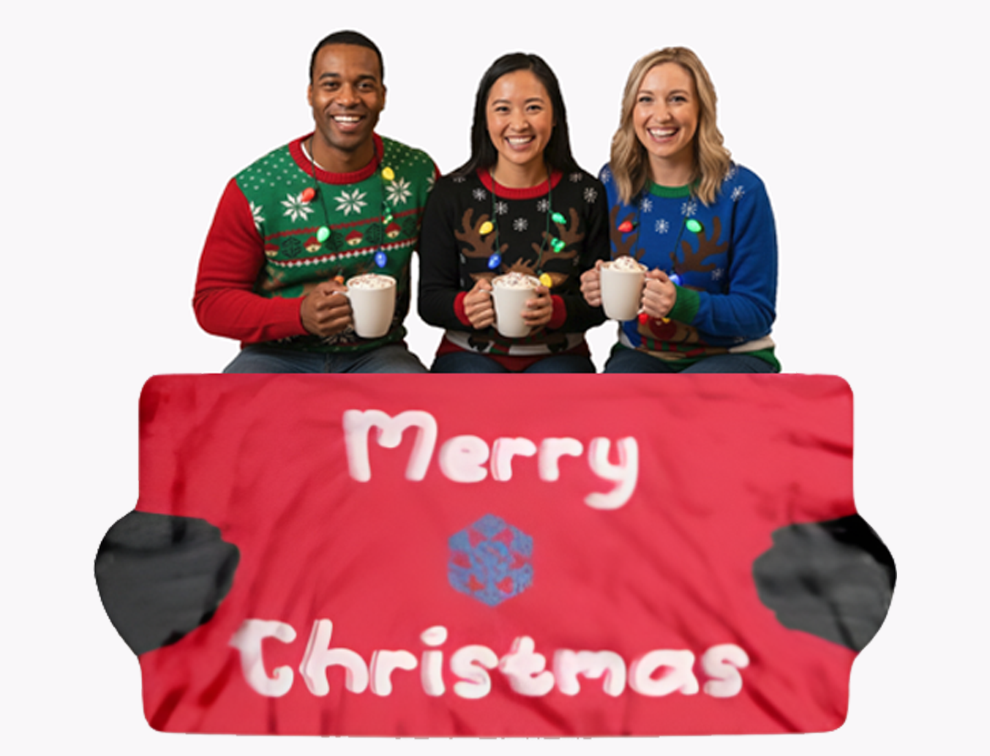 Christmas Group Portrait (No Hat)