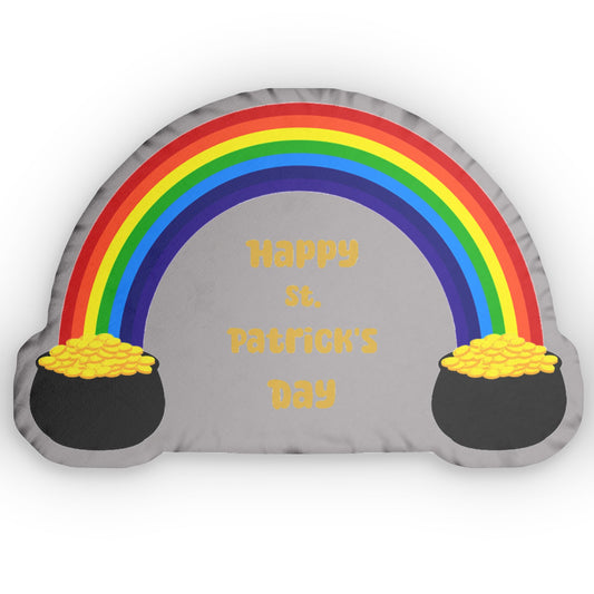Pot of Gold and Rainbow (Grey)