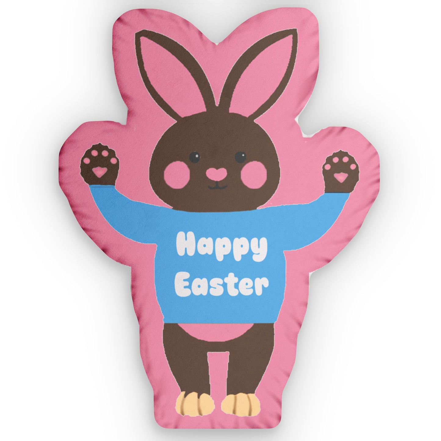 Pink Happy Easter Bunny