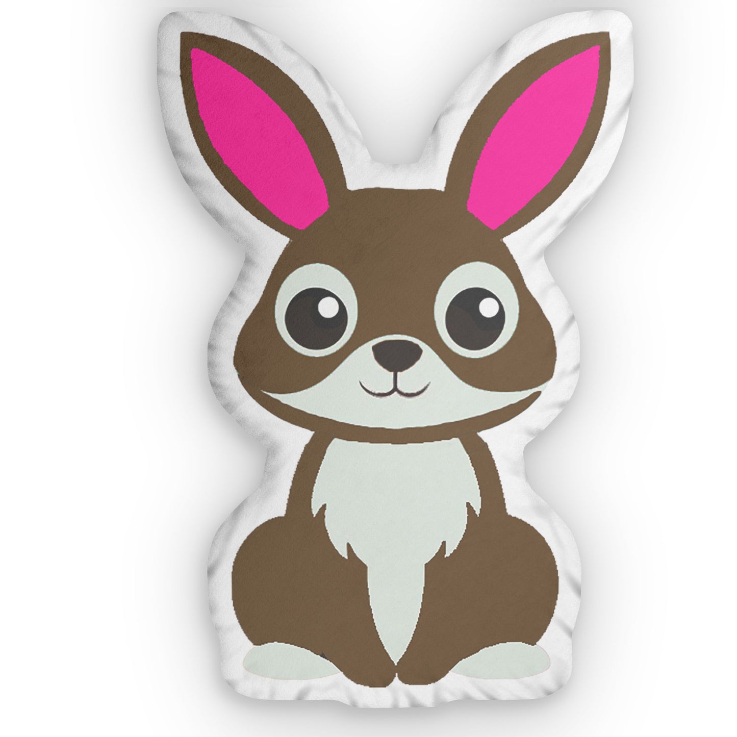 Light Brown Bunny Pink Ears