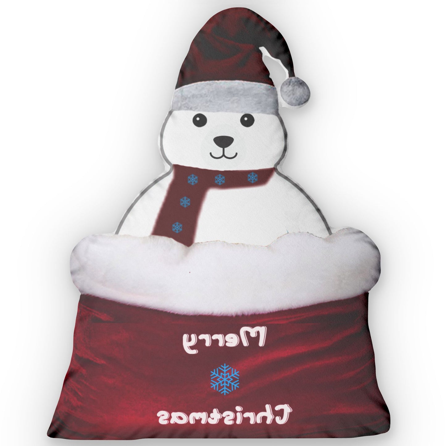 Polar Bear in Santa's Bag