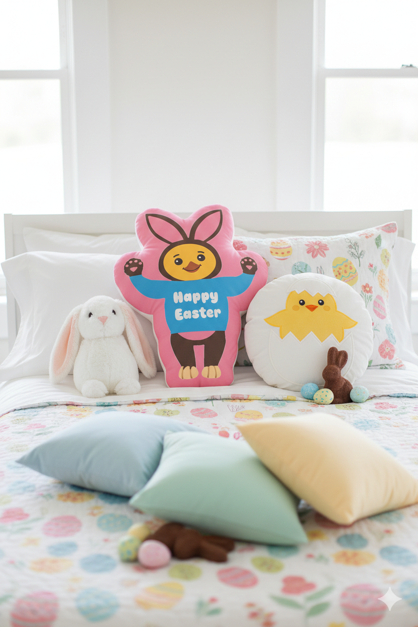 Blue Easter Bunny Chicklet