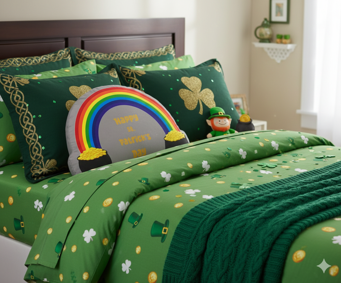 Pot of Gold and Rainbow (Grey)