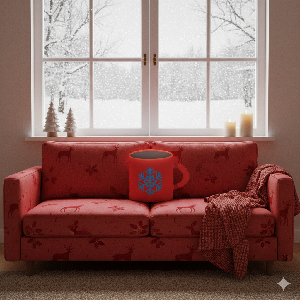 Red Cocoa Mug