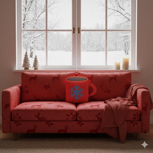 Red Cocoa Mug