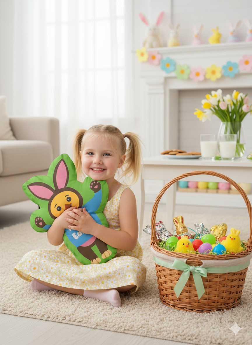 Green Easter Bunny Chicklet