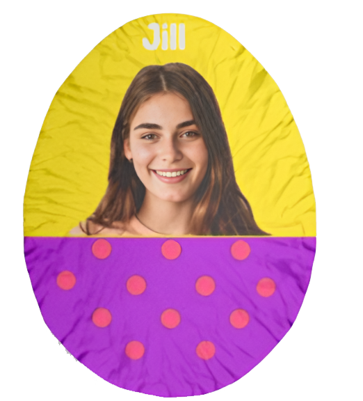 Polkadot U Egg (No Top)