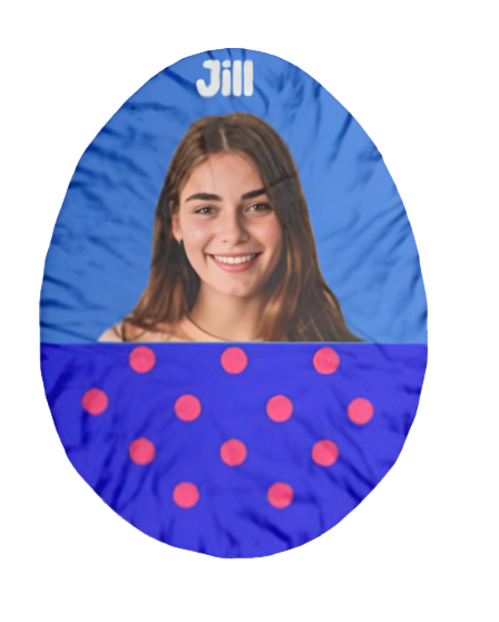Polkadot U Egg (No Top)