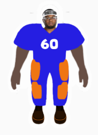 Football Player (No Helmet)